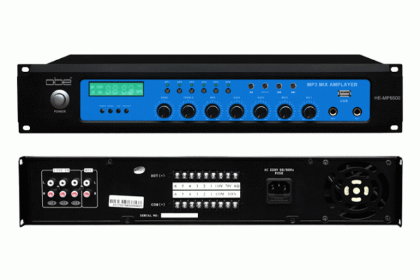 OBE 混合功率放大器 HE-MP6500
