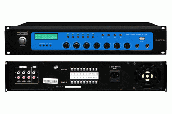 OBE 混合功率放大器 HE-MP6120