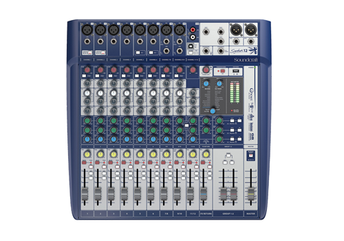 Soundcraft声艺Signature 12调音台12路输入