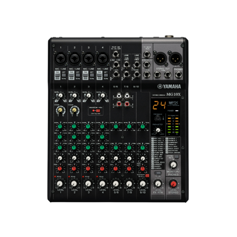 YAMAHA 10路调音台MG10X