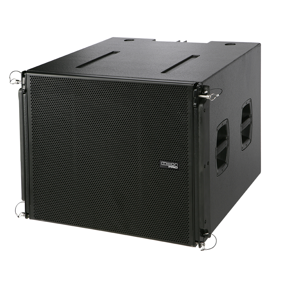 MISSION美声C-210XSUB双15寸倒相号角式超低频音箱