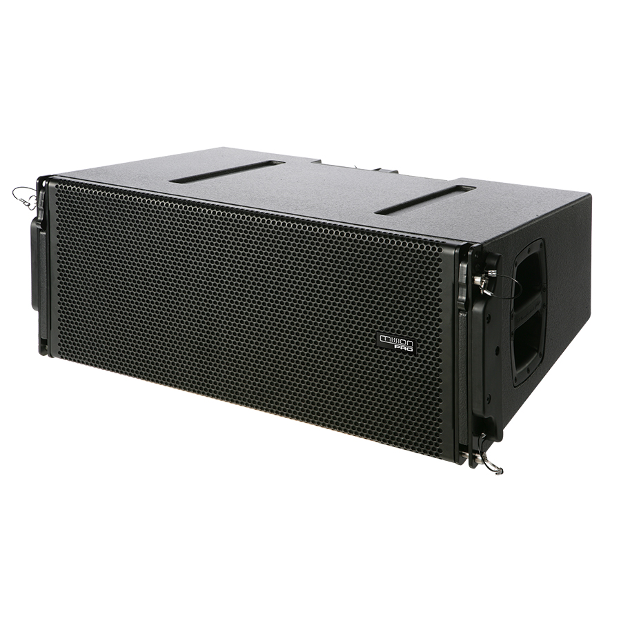 MISSION美声C-210X是紧凑型双10寸两分频线阵列音箱