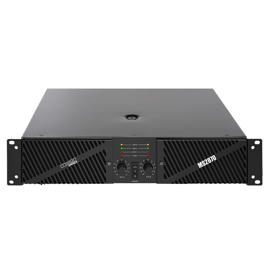 MISSION美声MS2870两通道功放870W×2
