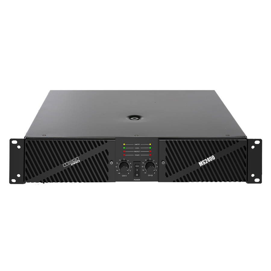 MISSION美声MS2400两通道功放400W×2