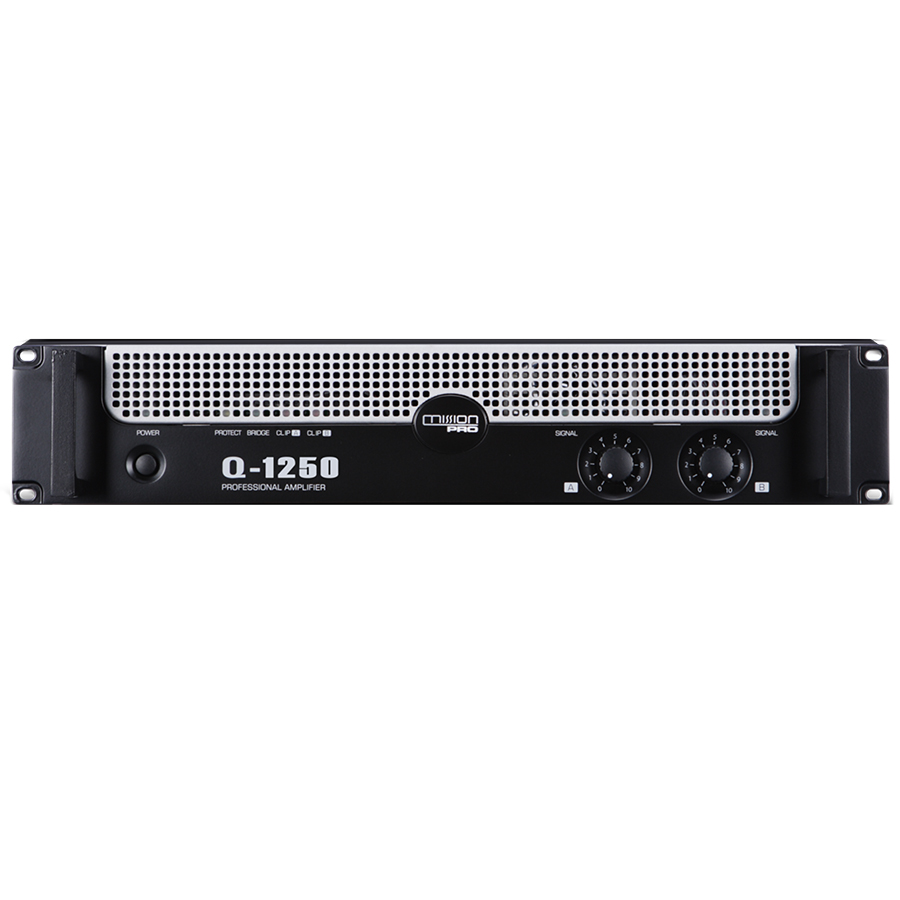 MISSION美声Q-1250两通道功放770W×2/8Ω