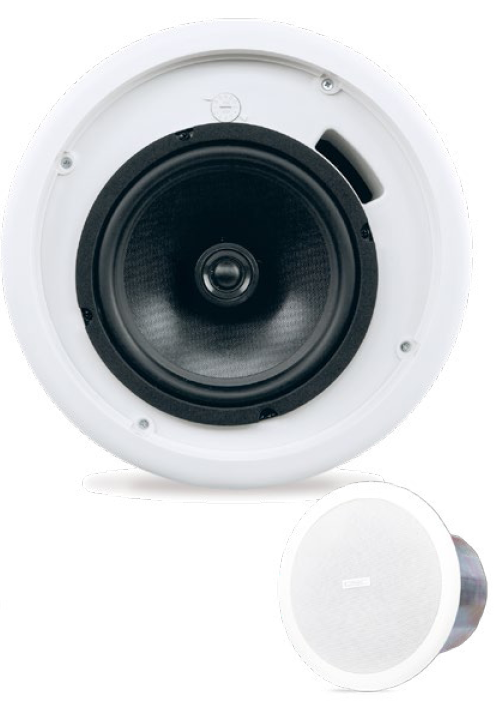 QSC AC系列吸顶衍生器，AC-C2T、AC-C4T、AC-C6T、AC-C8T